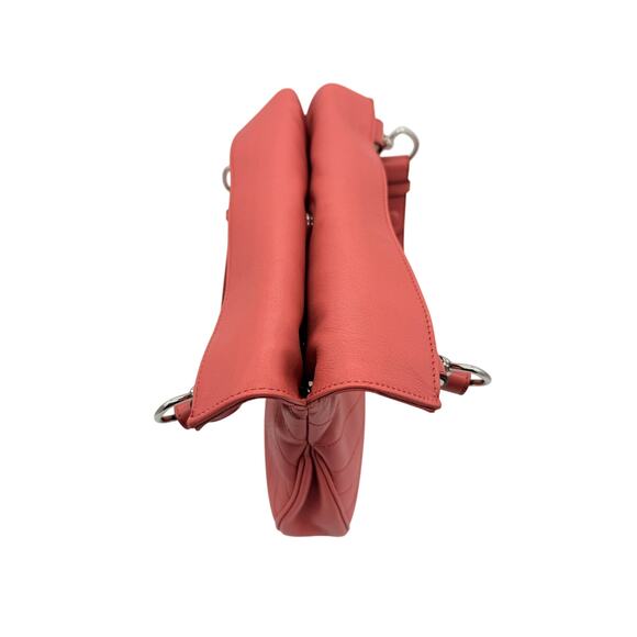 Gucci Pink Sakai Be Green Calfskin Diagonal Stitched Tote Bag*FULL INCLUSION*NWT - Picture 14 of 15